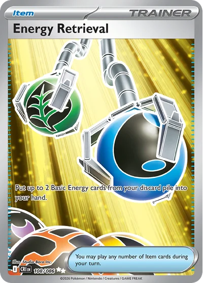 Chaos Rising – Energy Retrieval 108/086 – Ultra Rare
