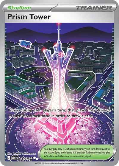Chaos Rising – Prism Tower 111/086 – Ultra Rare