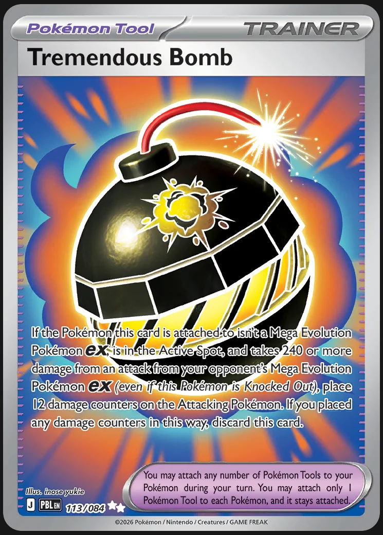 Pitch Black – Tremendous Bomb 113/084 – Ultra Rare