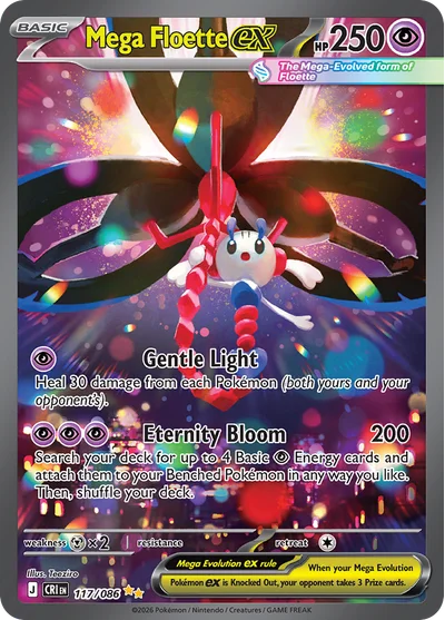 Chaos Rising – Mega Floette ex 117/086 – Special Illustration Rare