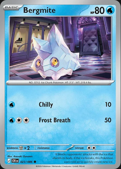 Chaos Rising – Bergmite 023/086 – Normal