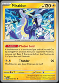 Pitch Black – Miraidon 028/084 – Reverse Holo