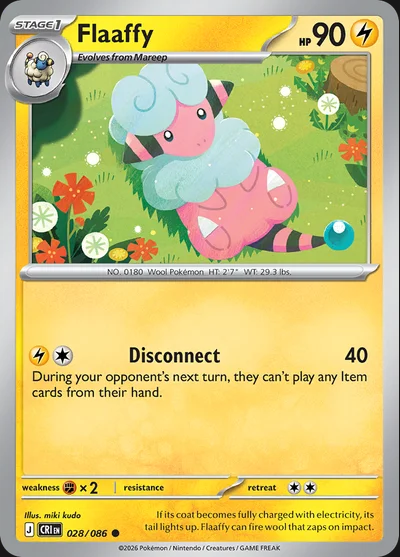 Chaos Rising – Flaaffy 028/086 – Normal