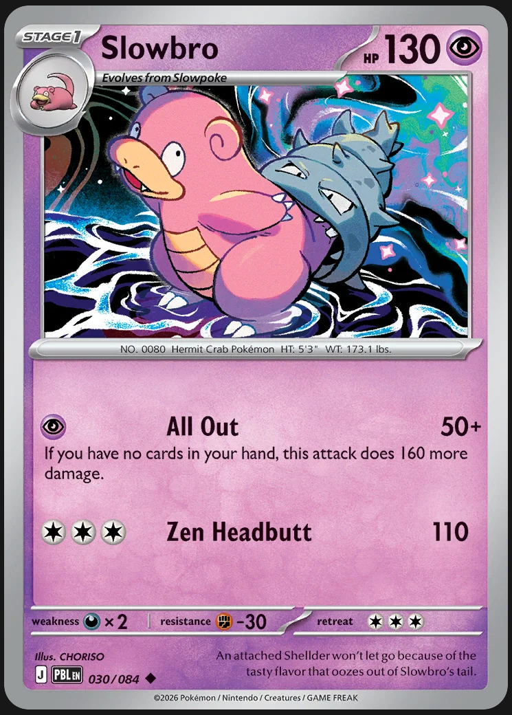 Pitch Black – Slowbro 030/084 – Normal