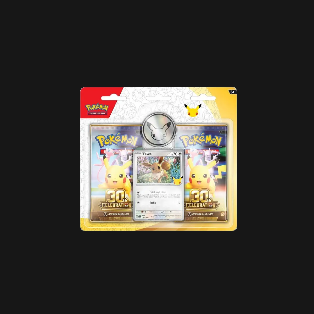 30th Celebration Eevee 2-Pack Blister