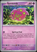 Pitch Black – Spiritomb 035/084 – Reverse Holo