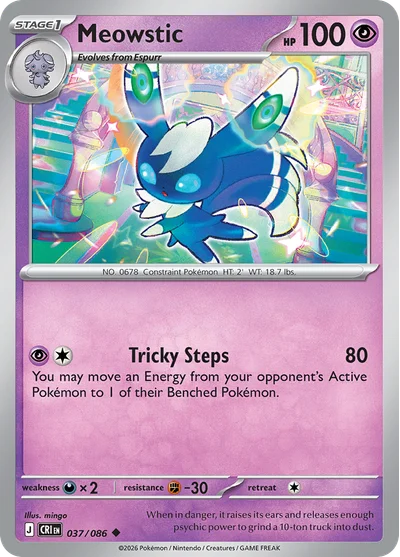 Chaos Rising – Meowstic 037/086 – Normal