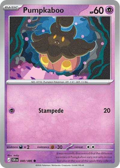 Chaos Rising – Pumpkaboo 040/086 – Normal