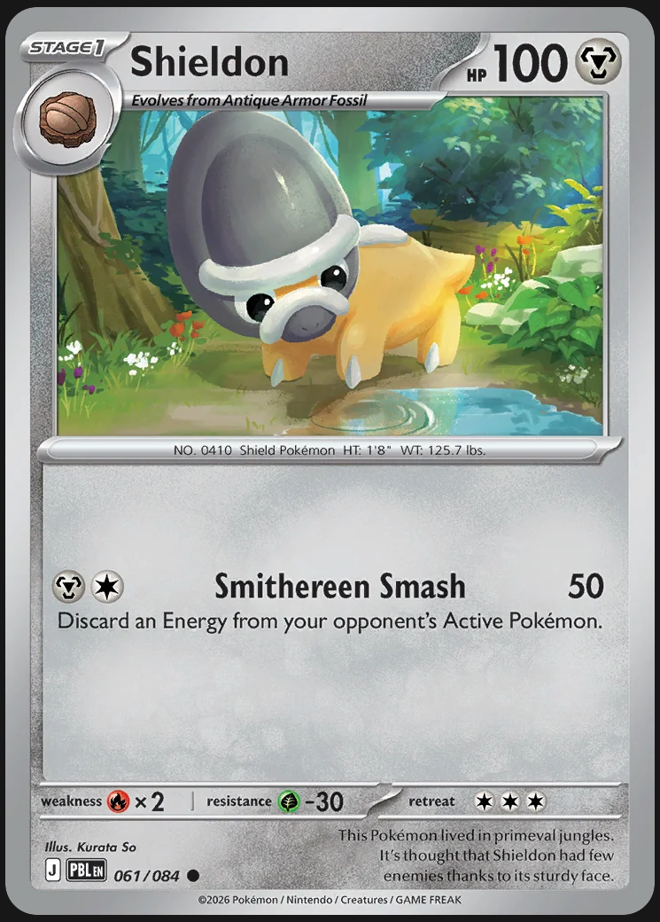 Pitch Black – Shieldon 061/084 – Reverse Holo