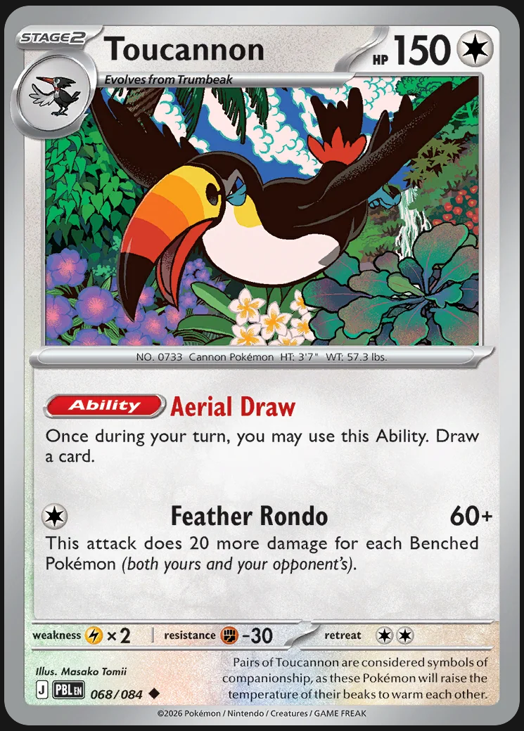 Pitch Black – Toucannon 068/084 – Normal