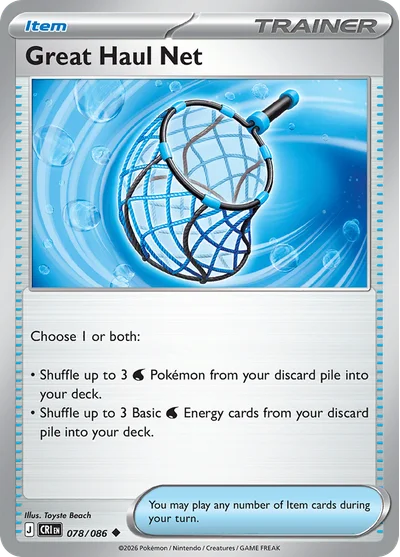 Chaos Rising – Great Haul Net 078/086 – Reverse Holo