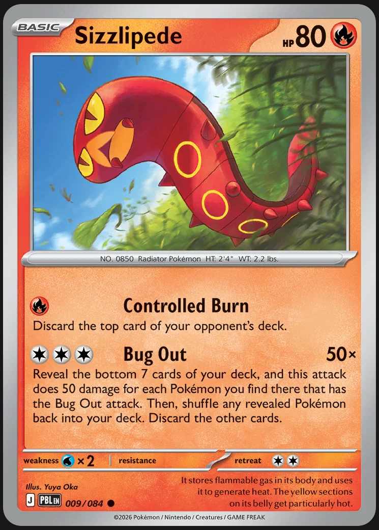 Pitch Black – Sizzlipede 009/084 – Normal
